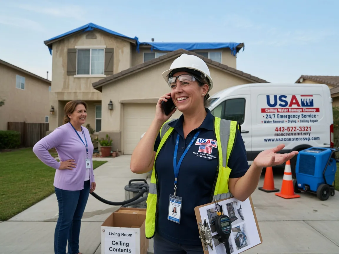 Ceiling Water Damage Restoration Hanna, OK FAQs