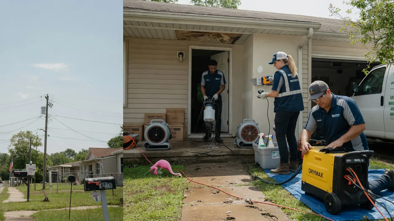 Storm Damage Water Removal in Hanna, OK near me